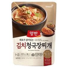 양반 김치 청국장찌개, 460g, 1개