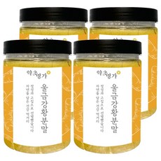 약초명가 울금 강황분말, 250g, 4개