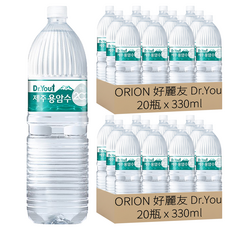 ORION 好麗友 Dr.You 濟州熔岩水, 330ml, 40瓶