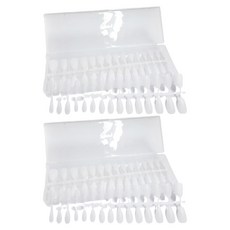 KAKAS 啞光裸色甲片 240p 套裝 杏仁形, KN-T5012, 2個