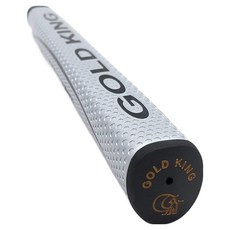 GOLD KING 彩色2款高爾夫推桿握把, 1個, 銀色