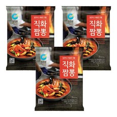 청정원 직화짬뽕 분말, 96g, 3개