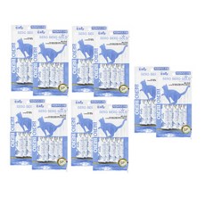 더캣츠 미니 베로베로 골드 고양이간식 10g x 5p, 치킨 + 치즈크림 혼합맛, 10세트