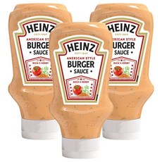 크래프트하인즈 하인즈 버거소스, 418g, 3개