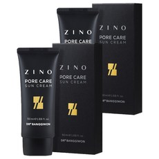 DR BANGGIWON Zino男士毛孔護理防曬霜 SPF50+ PA++++, 2個, 50ml