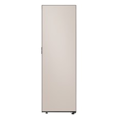 삼성전자 Bespoke AI 409L 1도어 냉장고 키친핏 좌열림 방문설치, 새틴 베이지, RR40C7985AP