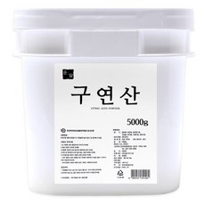 Soon Dam 檸檬酸, 1個, 5kg