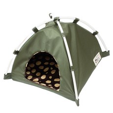 dochiqueen 軍事風刺蝟帳篷小窩, 1個, 綠色