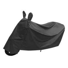 葉子小舖 防水機車套 有耳款, 黑色