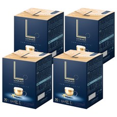 LOOKAS9 經典香草拿鐵即溶咖啡粉, 16.9g, 30條, 4盒