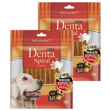 GOODIES 全種犬適用 無穀低敏潔牙棒, 十字造型, 500g, 2包