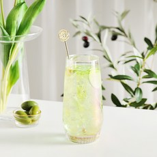 메종오브제 오로라 롱 하이볼잔 550ml, 4개