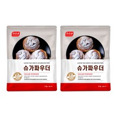 OQB 슈가파우더, 3kg, 2개