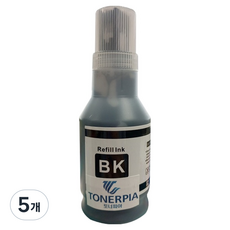 토너피아 캐논 호환잉크 GI-95 BK, 5개, 검정