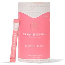 AHN GOOK 低分子膠原蛋白益生菌粉隨身包 60條入, 132g, 1罐