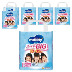 滿意寶寶日本版 頂級超薄褲型尿布 女童款 18~35kg, XXXL, 84片