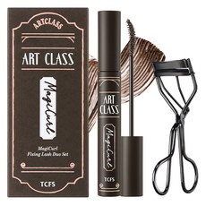 투쿨포스쿨 아트클래스 매지컬 픽싱 뷰러 듀오 세트, 3호 애쉬 브라운, 1세트