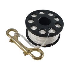 AQUATEC 鋁合金捲線器 WR-09, Black黑色