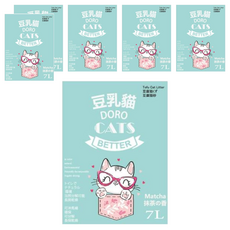 DORO CAT 豆乳貓 豆腐貓砂, 7L, 6包, 抹茶