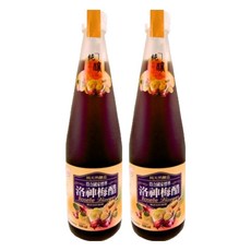 崇德發 洛神梅醋, 五倍濃縮醋 糯米醋基底, 500ml, 2瓶