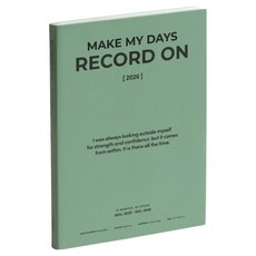 ICONIC 2026 Record On 自由週計畫 B6 手帳 行事曆 日程本, 1個, 03 GROVE