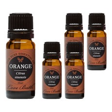 Love Bath 芳香精油橙子, 10ml, 5個