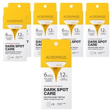 아크로패스 다크스팟케어 마이크로콘 스팟패치, 6개, 6개입
