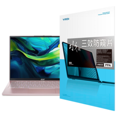 YADI 亞第 靜電吸附水之鏡防窺片 PF4PPA-W140 Acer Swift Lite SFL14 54M 71C8 專用 16:10, 透明, 1片