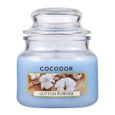 COCODOR 珂珂朵爾 香氛精油蠟燭, 純棉花絮, 95g, 1個