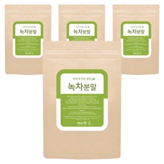 바르게 만든 녹차 분말, 200g, 1개입, 4개