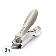 MR.GREEN 不鏽鋼死皮指甲剪 MR1127, 混合色, 3個