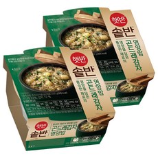 햇반 솥반 곤드레감자 영양밥, 200g, 2개