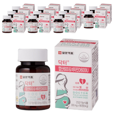 일양약품 닥터플러스 엽산 600 앤 비타민D600IU, 12개