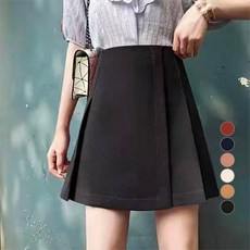 空氣感中腰A字裙