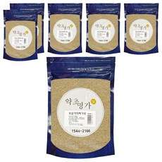 약초명가 볶음아마씨가루, 250g, 6개