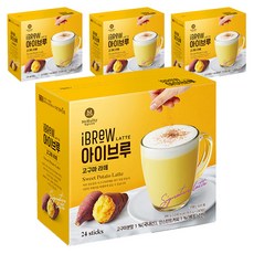 아이브루 고구마 라떼, 16.5g, 24개입, 4개