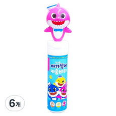 태양생활건강 핑크퐁 아기상어 키움비타 비타민 엄마상어 엘리핑크 15g, 6개, 15정