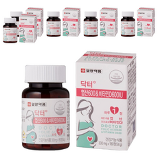 일양약품 닥터플러스 엽산 600 앤 비타민D600IU, 6개