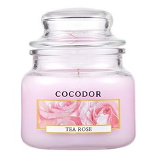 COCODOR 珂珂朵爾 香氛精油蠟燭, 玫瑰花茶, 95g, 1個