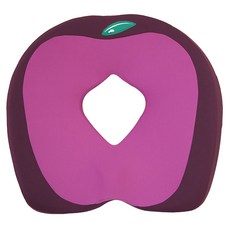 Dr.Baremi 蘋果造型減壓坐墊, 紫色