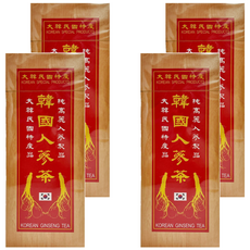 韓國人蔘茶, 5g, 30包, 4盒