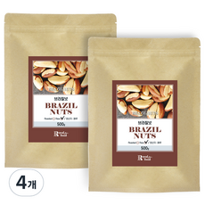 로얄푸드 브라질너트 MD, 500g, 4개