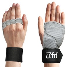 Bfit Freefit 4指開放式健身手套 雙手組, 黑色, 1個