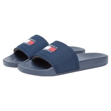 Tommy Hilfiger 男士水陸兩用拖鞋, 深夜海軍藍, 260