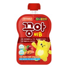韓國 ivenet 蔬果泥B 水梨百香風味 12個月以上, 80ml, 1包
