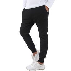 Freestyle 男款刷毛素色束口褲