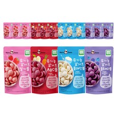 맛있는풍경 유기농 요거트볼 4종 세트, 플레인,  블루베리, 딸기, ABC, 4세트