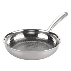 GGS Boost Hexagon不鏽鋼工藝塗層平底鍋 電磁爐適用, 24cm, 1個