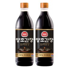 해표 양조간장, 500ml, 2개
