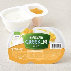 다논 그릭콩포트 망고히비스커스 요거트, 280g, 1개
